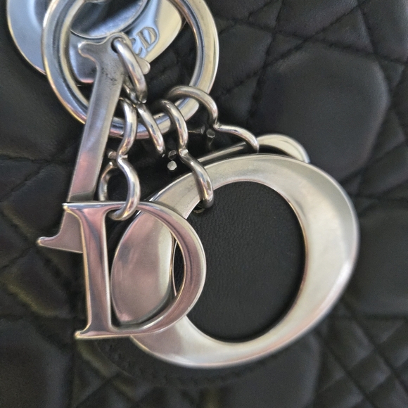 Lady Dior Medium Bag Lamb Leather - Picture 9 of 17